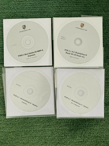Porsche pcm update cds - porsche, 2.1